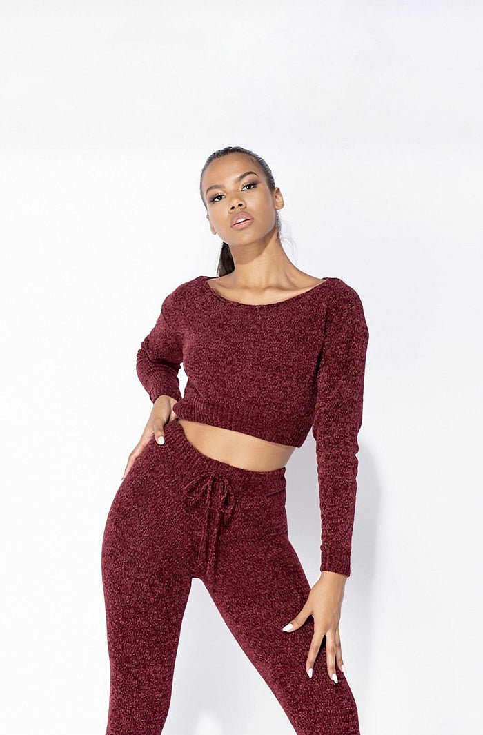 Knitted Chenille Set
